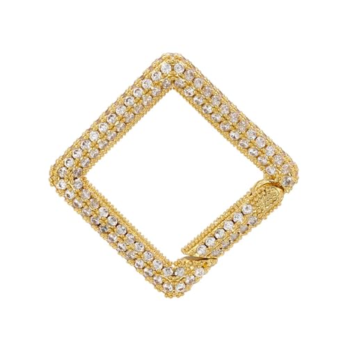 Elegante Goldene/versilberte Messing Kubikzirkonia Geometrische Anschluss Für Schmuckdesigner Und Handwerksliebhaber Elegante Goldene/versilberte Messing Kubikzirkonia Geometrische Anschluss Für Schmuckdesigner Und Handwerksliebhaber von OAJABBGE