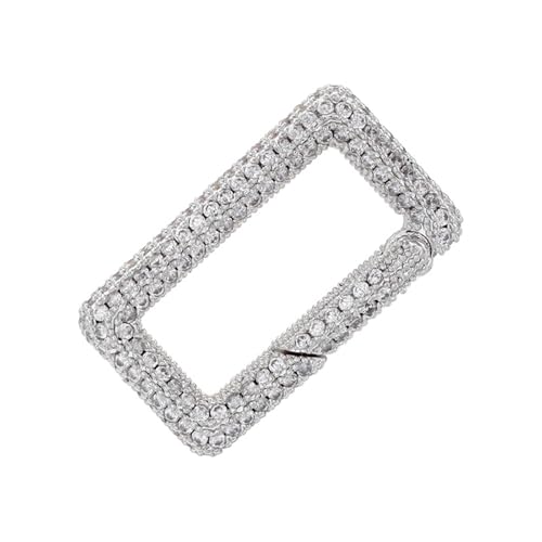 Elegante Goldene/versilberte Messing Kubikzirkonia Geometrische Anschluss Für Schmuckdesigner Und Handwerksliebhaber Elegante Goldene/versilberte Messing Kubikzirkonia Geometrische Anschluss Für Schmuckdesigner Und Handwerksliebhaber von OAJABBGE