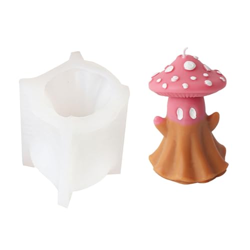 Halloween Silikonformen Pilz Kerzenformen Duft Kerzenformen Bastelmittel Für Halloween Dekorationen von OAJABBGE