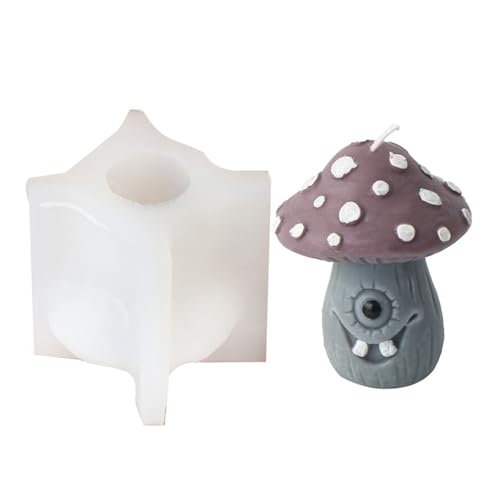 Halloween Silikonformen Pilz Kerzenformen Duft Kerzenformen Bastelmittel Für Halloween Dekorationen von OAJABBGE