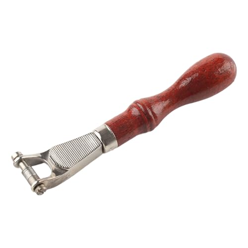 Holzgriff Lederstempelrad Für Professionelles Handwerk Mit Tragbarer Ausgewogener Kontrolle Großer Leder Prägenradgriff von OAJABBGE