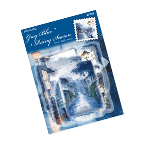 Journal Sticker Street Walk Serie Blumenstädte Dekorative Aufkleber Für Notebooks Telefonkoffer Und Kunstprojekte Scrapbook Flower Town Street Walk Serie Retro von OAJABBGE