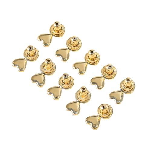 Mode Herzohrschlösser Farbfarbige Kupferkonstruktion Sanft Auf Ohren Multi Purpose Jewelry Enhancer Pack Von 5 Reisefreundlichen Ohrring Accessoires Mode Herzohrschlösser Farbfarbige Kupferkonstruktion Sanft Auf Ohren Multi Purpose Jewelry Enhancer Pack Von 5 Reisefreundlichen Ohrring Accessoires von OAJABBGE