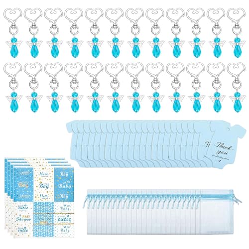 OAJABBGE 24pcs Angelic Crystal Charmanchains Mit Organzas Taschen Etiketten Für Taufen Und Babyparts Partys Gastgeschenke OAJABBGE 24pcs Angelic Crystal Charmanchains Mit Organzas Taschen Etiketten Für Taufen Und Babyparts Partys Gastgeschenke von OAJABBGE
