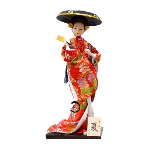 OAJABBGE 30 cm Japanische Kimono Puppen Ornamentierung Ideal Zur Verbesserung Der Ästhetik Der Häuser Und Der Gibing Zwecke Feines Arbeitsplatzspielzeug OAJABBGE 30 cm Japanische Kimono Puppen Ornamentierung Ideal Zur Verbesserung Der Ästhetik Der Häuser Und Der Gibing Zwecke Feines Arbeitsplatzspielzeug von OAJABBGE