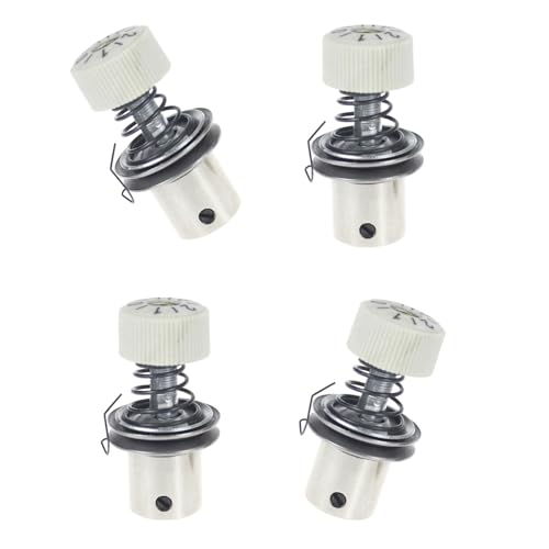 OAJABBGE 4pcs Metallgewindespannungsregler Industrielle Nähmaschinengewinde Klemm Befestigungsgewindespannungsregler Baugruppe von OAJABBGE