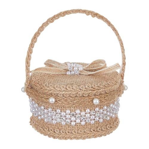 OAJABBGE Anmutige Stoffringe Box Mit Komfortgriff Ideal Für Hochzeitszeremoniezubehör Eheringe von OAJABBGE