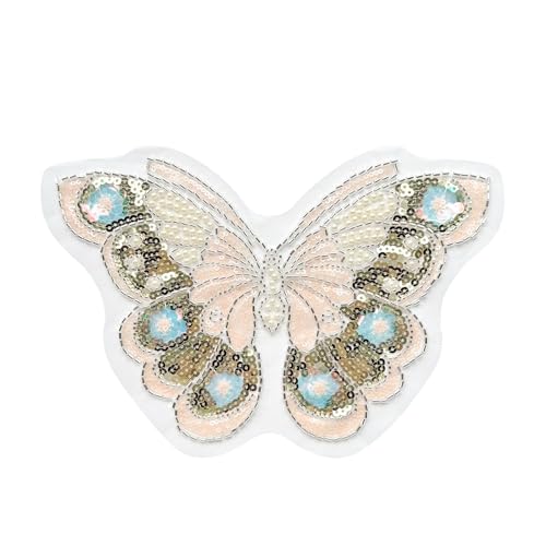 Schnellklebstoff Butterfly Sticked Design Mit Abwechslungsreichen Pailletten Patches Hochzeitsdekore Für Textildekorationsdimensional Gestickte Patches Hochzeit Dekore von OAJABBGE
