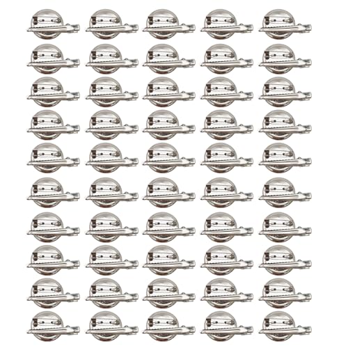 Set Von 50 Einfach Zu Verwendenden Metall Runden Discs Einzigartige Brosche Und Haarclipzubehör Praktische Schmuckkomponenten Set Von 50 Einfach Zu Verwendenden Metall Runden Discs Einzigartige Brosche Und Haarclipzubehör Praktische Schmuckkomponenten von OAJABBGE