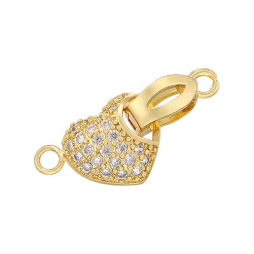 Vielseitiger Schmuckverschluss Modische Goldschmuckverschluss Set Mit Kubikzirkonia Für Schmuckkreation Vielseitiger Schmuckverschluss Modische Goldschmuckverschluss Set Mit Kubikzirkonia Für Schmuckkreation von OAJABBGE