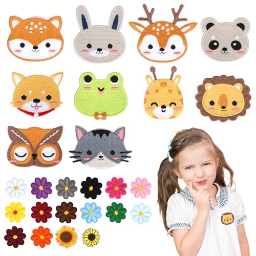 OAKENCREST Flicken zum Aufbügeln Kinder 26 Stück, Patches zum Aufbügeln, Bügelflicken Kinder, Bügelbilder Kinder, Aufnäher zum Aufbügeln, Aufbügelflicken, DIY-Zubehör, für T-Shirt Rucksäcke Jeans OAKENCREST Flicken zum Aufbügeln Kinder 26 Stück, Patches zum Aufbügeln, Bügelflicken Kinder, Bügelbilder Kinder, Aufnäher zum Aufbügeln, Aufbügelflicken, DIY-Zubehör, für T-Shirt Rucksäcke Jeans von OAKENCREST