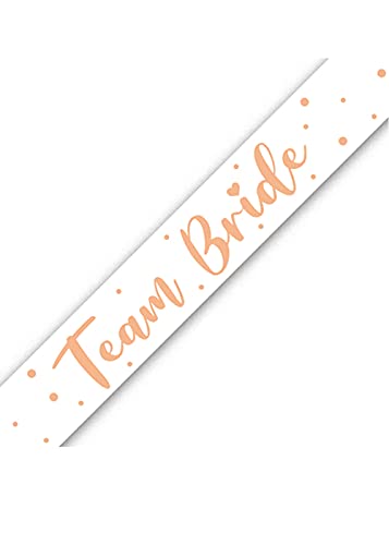 OAKTREE UK 625655 2,7 m Banner Team Bride Metallic, Weiß/Gold OAKTREE UK 625655 2,7 m Banner Team Bride Metallic, Weiß/Gold von OAKTREE UK