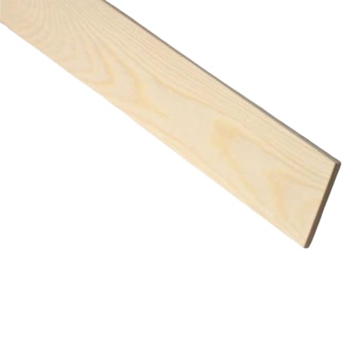 1 Stück Massivholzplatte aus Kiefernholz, 3/5/8 mm dicke rechteckige Streifen for DIY-Modellbau, Basteln und Dekoration(250x30x8mm) von OAOAO