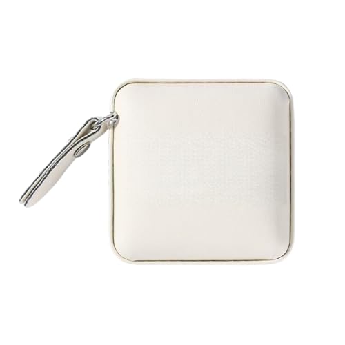 Körpermaßband, einziehbares Höhenlineal 1,5 m, Zentimeter-Zoll-Rolle Schneiderband, tragbares Maßband, 1 Stück(Beige) von OAOAO