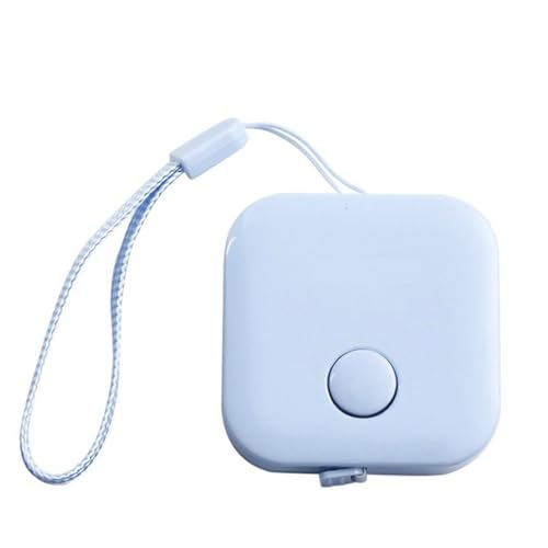 Körpermaßband, einziehbares weiches Maßband 1,5 m, Messwerkzeug for Nähstoffe, 1 Stück(Blue) von OAOAO