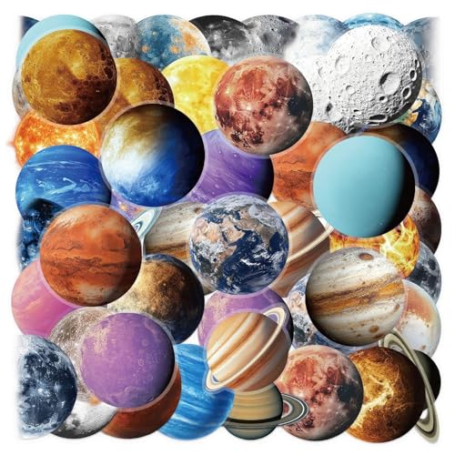 OAOSDH 100 Planet -Themenaufkleber, wasserdichte Aufkleber, Kreative Aufkleber, Können Ihr Telefon, Koffer Und Sammelalbum Dekorieren. OAOSDH 100 Planet -Themenaufkleber, wasserdichte Aufkleber, Kreative Aufkleber, Können Ihr Telefon, Koffer Und Sammelalbum Dekorieren. von OAOSDH
