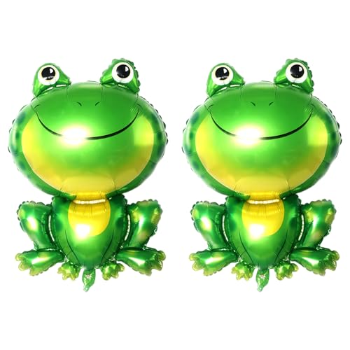 OAOSDH 2 Stücke Frosch -Aluminium -Filmballons, Niedliche Cartoon -Tiere, Kreative Aufblasbare Spielzeuge Für Kinder, Schießen Von Requisiten, Geburtstagsfeierdekoration. OAOSDH 2 Stücke Frosch -Aluminium -Filmballons, Niedliche Cartoon -Tiere, Kreative Aufblasbare Spielzeuge Für Kinder, Schießen Von Requisiten, Geburtstagsfeierdekoration. von OAOSDH
