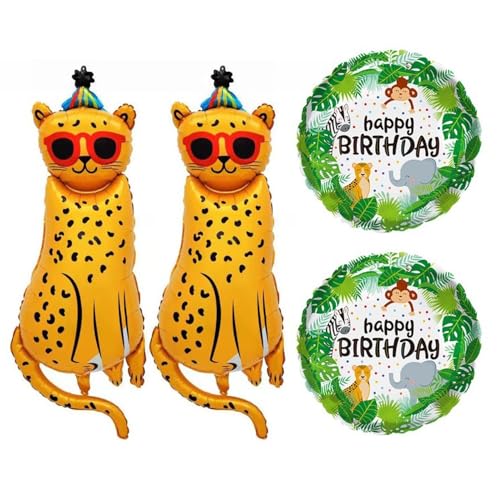 OAOSDH 4 Stücke Cartoon Tierballons, Lustige Luftballons, Kreative Luftballons, Kinderpartyballons, Partydekorationen. OAOSDH 4 Stücke Cartoon Tierballons, Lustige Luftballons, Kreative Luftballons, Kinderpartyballons, Partydekorationen. von OAOSDH