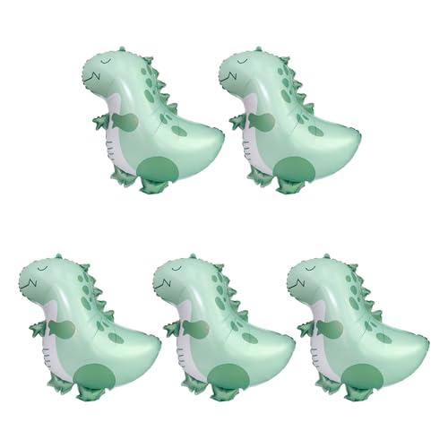 OAOSDH 5 Stücke Dinosaurier Aluminium Filmballons, Niedliche Cartoon -Tierspielzeug, Kreative Shooting -Hintergrund -Requisiten, Kindergeburtstagsdekorationen. OAOSDH 5 Stücke Dinosaurier Aluminium Filmballons, Niedliche Cartoon -Tierspielzeug, Kreative Shooting -Hintergrund -Requisiten, Kindergeburtstagsdekorationen. von OAOSDH