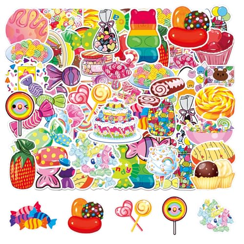 OAOSDH 50 Bonbon -Aufkleber, Süße Aufkleber, Kreative Graffiti -Aufkleber, Cartoon -Kinderaufkleber, Dekorative Aufkleber. OAOSDH 50 Bonbon -Aufkleber, Süße Aufkleber, Kreative Graffiti -Aufkleber, Cartoon -Kinderaufkleber, Dekorative Aufkleber. von OAOSDH