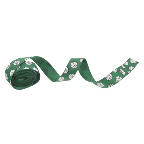 1 Rolle Volleyball Dekorationsband Sportliches Geschenkband für Diy Projekte Partydekoration Basteln und Geschenkverpackung von OATIPHO