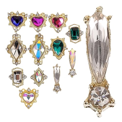 1 Satz Nail Rhinestones Fächer Dekorationen für Nail Art Diy Schmuck und Maniküre Glitzersteine für Hochzeiten Valentinstag und Persönliche 1 Satz Nail Rhinestones Fächer Dekorationen für Nail Art Diy Schmuck und Maniküre Glitzersteine für Hochzeiten Valentinstag und Persönliche von OATIPHO