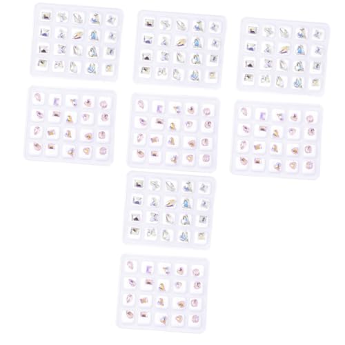 4 Sätze Nail Art Strasssteine Glitzernde Rhinestones Für Diy Nageldesign Für Natürliche Und Künstliche Nägel Bastelprojekte Und Mehr 40 Stück * 4 4 Sätze Nail Art Strasssteine Glitzernde Rhinestones Für Diy Nageldesign Für Natürliche Und Künstliche Nägel Bastelprojekte Und Mehr 40 Stück * 4 von OATIPHO