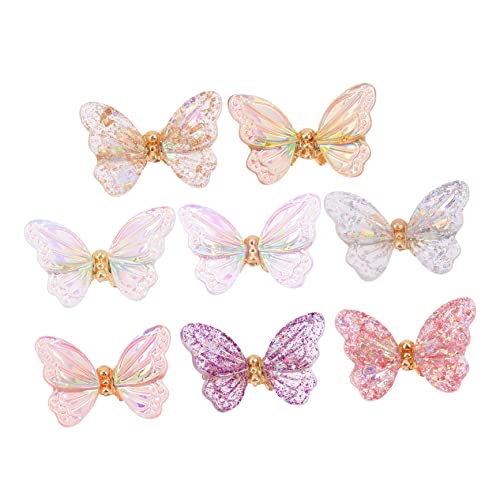 8Stücke Schmetterlinge Nageldekorationen für DIY Maniküre Funkelnde Ornamente für Nagelkunst und Persönliche Gestaltung 8Stücke Schmetterlinge Nageldekorationen für DIY Maniküre Funkelnde Ornamente für Nagelkunst und Persönliche Gestaltung von OATIPHO