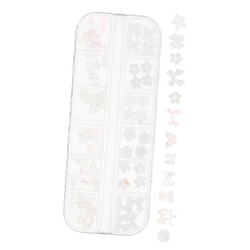 OATIPHO 1 Karton Teiliges Nail Art mit Resin Charms Blüten Schleifen Nail Dekorationen Vielseitige Maniküre Zubehör für Mädchen DIY Nagelkunst Geeignet für Alltag Besondere Anlässe OATIPHO 1 Karton Teiliges Nail Art mit Resin Charms Blüten Schleifen Nail Dekorationen Vielseitige Maniküre Zubehör für Mädchen DIY Nagelkunst Geeignet für Alltag Besondere Anlässe von OATIPHO