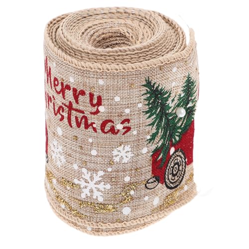 OATIPHO 1 Rolle Geschenkband Mit Schleife Weihnachtsverpackung Weihnachtspaketband Weihnachtsbänder Mit Draht Zum Basteln Von Geschenken Mit Satinrand Weihnachtsbänder Zum Verpacken OATIPHO 1 Rolle Geschenkband Mit Schleife Weihnachtsverpackung Weihnachtspaketband Weihnachtsbänder Mit Draht Zum Basteln Von Geschenken Mit Satinrand Weihnachtsbänder Zum Verpacken von OATIPHO