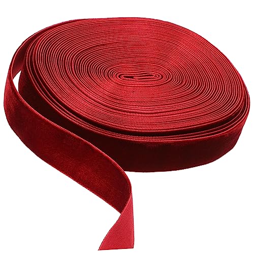 OATIPHO 1 Rolle Samtbandrolle Diy Geschenkband Wasserdichtes und Strapazierfähiges Dekoband für Hochzeiten Partys und Bastelprojekte OATIPHO 1 Rolle Samtbandrolle Diy Geschenkband Wasserdichtes und Strapazierfähiges Dekoband für Hochzeiten Partys und Bastelprojekte von OATIPHO