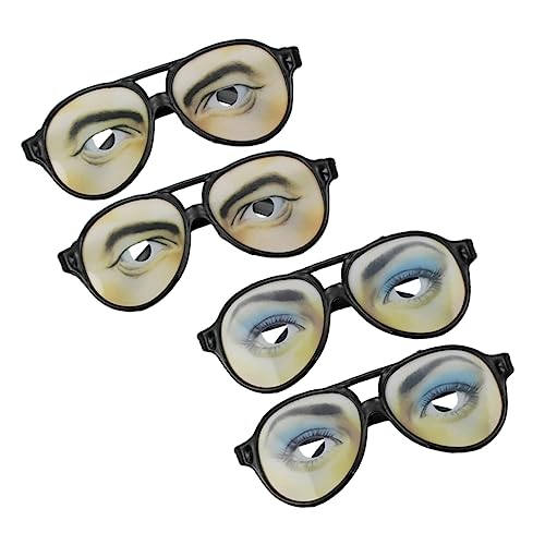 OATIPHO 1 Satz 4 Stk Augen-party-brille Kinderparty-sonnenbrille Lustige Brille Party-foto-requisiten Neuheit Sonnenbrille Partyzubehör Modebrillen Partybedarf Plastik Halloween Frau OATIPHO 1 Satz 4 Stk Augen-party-brille Kinderparty-sonnenbrille Lustige Brille Party-foto-requisiten Neuheit Sonnenbrille Partyzubehör Modebrillen Partybedarf Plastik Halloween Frau von OATIPHO