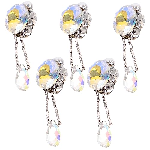 OATIPHO 1 Satz Anhänger Nagel Charms Nägel Charme Lieferungen Nagelschmuck Für Nagelkunst Dekorationen Maniküre Herstellung Uv Juwelen Kristalle Reiz Glas Kristall 5 Stück OATIPHO 1 Satz Anhänger Nagel Charms Nägel Charme Lieferungen Nagelschmuck Für Nagelkunst Dekorationen Maniküre Herstellung Uv Juwelen Kristalle Reiz Glas Kristall 5 Stück von OATIPHO