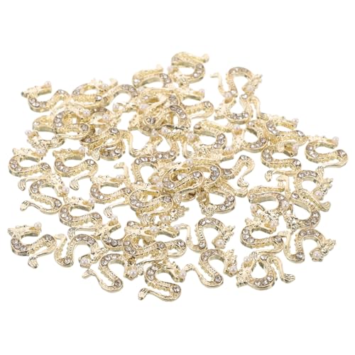 OATIPHO 1 Satz Charms Zierde Rhinestone Maniküre Dekoration Drachenform Für Nagelkunst Hochwertige Nail Art Zubehör Langlebig Und Vielseitig Einsetzbar Ergänzung Für Ihre Maniküre 50 Stück von OATIPHO