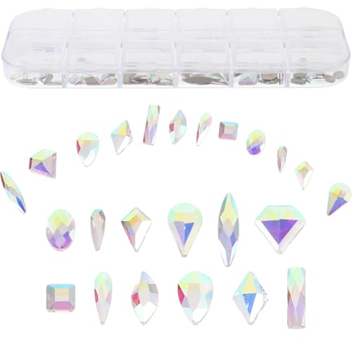 OATIPHO 1 Schachtel Diy Nagel Charms Set Box mit Glitzer Rhinestones für Kreative Maniküre für Nail Art Handy Dekoration und Kreative Bastelprojekte für OATIPHO 1 Schachtel Diy Nagel Charms Set Box mit Glitzer Rhinestones für Kreative Maniküre für Nail Art Handy Dekoration und Kreative Bastelprojekte für von OATIPHO
