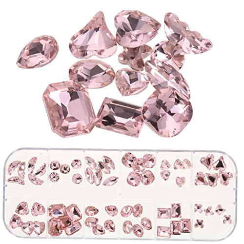 OATIPHO 1 Schachtel Diy Nagelkunst Charms Irreguläre Strasssteine für Maniküre Nail Art Dekoration Champagner für Basteln und Schmuckgestaltung OATIPHO 1 Schachtel Diy Nagelkunst Charms Irreguläre Strasssteine für Maniküre Nail Art Dekoration Champagner für Basteln und Schmuckgestaltung von OATIPHO