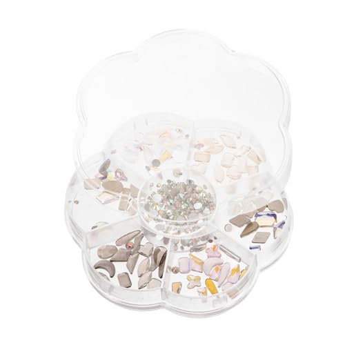 OATIPHO 1 Schachtel Rhinestone Nagelkunst Schmucksteine für Nageldesigns mit Unregelmäßigen Bunten Strasssteinen für Einzigartige Fingernägel und Nail Art Dekorationen OATIPHO 1 Schachtel Rhinestone Nagelkunst Schmucksteine für Nageldesigns mit Unregelmäßigen Bunten Strasssteinen für Einzigartige Fingernägel und Nail Art Dekorationen von OATIPHO