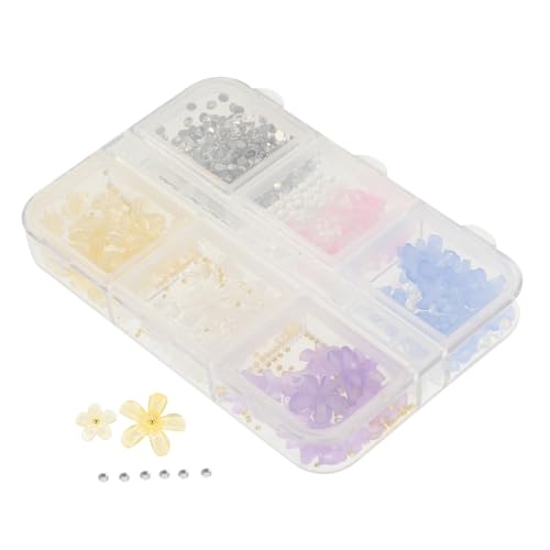 OATIPHO 1 Schachtel Strassnagelschmuck Trendy Dekoration Nageljuwelen bunt Nagelsteine Maniküre Reiz Blumen nageln Nagel -Strass -Blumenanhänger süße Nagelanhänger Manikürezubehör Plastik OATIPHO 1 Schachtel Strassnagelschmuck Trendy Dekoration Nageljuwelen bunt Nagelsteine Maniküre Reiz Blumen nageln Nagel -Strass -Blumenanhänger süße Nagelanhänger Manikürezubehör Plastik von OATIPHO