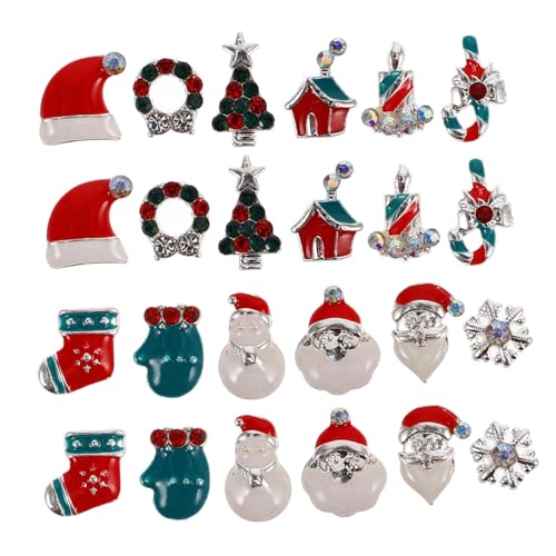 OATIPHO 1 Schachtel Weihnachtsschmucknagelaufkleber Nagelzauber Perlen für Nägel süße Nagelanhänger Charms für Nageldesign Flatback-Perlen und Strasssteine Legierung OATIPHO 1 Schachtel Weihnachtsschmucknagelaufkleber Nagelzauber Perlen für Nägel süße Nagelanhänger Charms für Nageldesign Flatback-Perlen und Strasssteine Legierung von OATIPHO