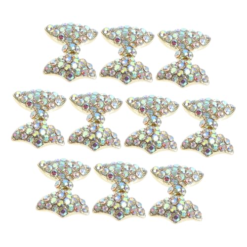 OATIPHO 10 Stück Teiliges Nail Charms aus Hochwertiger Legierung Große Schleifenform Manicure Nail Art DIY Accessoires für Kreative Nageldesigns bei Partys und Festen OATIPHO 10 Stück Teiliges Nail Charms aus Hochwertiger Legierung Große Schleifenform Manicure Nail Art DIY Accessoires für Kreative Nageldesigns bei Partys und Festen von OATIPHO