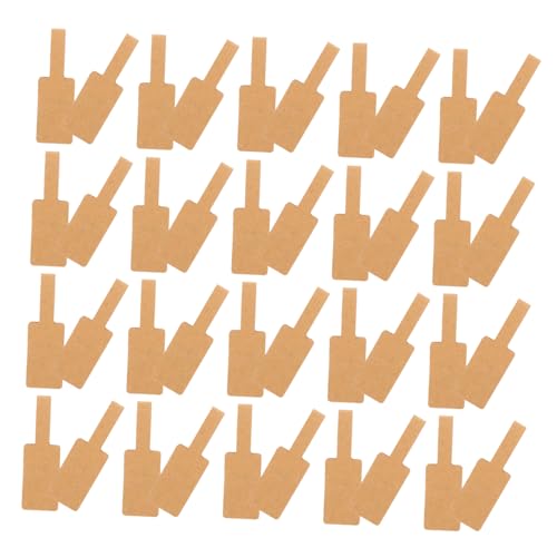 OATIPHO 100 Blatt Quadratische Preisschilder aus Kraftpapier Selbstklebende Etiketten für Schmuck Kleidung Schuhe und Bürobedarf Beschreibbar OATIPHO 100 Blatt Quadratische Preisschilder aus Kraftpapier Selbstklebende Etiketten für Schmuck Kleidung Schuhe und Bürobedarf Beschreibbar von OATIPHO