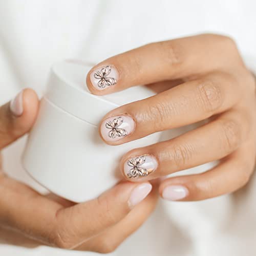OATIPHO 10Stücke Teiliges Schmetterling Nagelkunst Patches Katzenaugenstein Design Roségold für DIY Maniküre und Kreative Nageldekorationen für Mädchen und Geburtstagsfeiern OATIPHO 10Stücke Teiliges Schmetterling Nagelkunst Patches Katzenaugenstein Design Roségold für DIY Maniküre und Kreative Nageldekorationen für Mädchen und Geburtstagsfeiern von OATIPHO