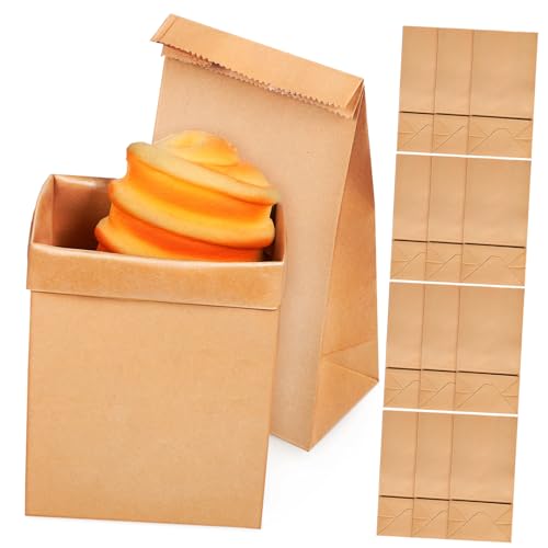 OATIPHO 120 Stück Kraftpapier Tüten Ölfeste Papiertüten für Snacks Brot und Süßigkeiten Praktische Einwegverpackungen für Hochzeiten Partys und Täglichen Bedarf OATIPHO 120 Stück Kraftpapier Tüten Ölfeste Papiertüten für Snacks Brot und Süßigkeiten Praktische Einwegverpackungen für Hochzeiten Partys und Täglichen Bedarf von OATIPHO