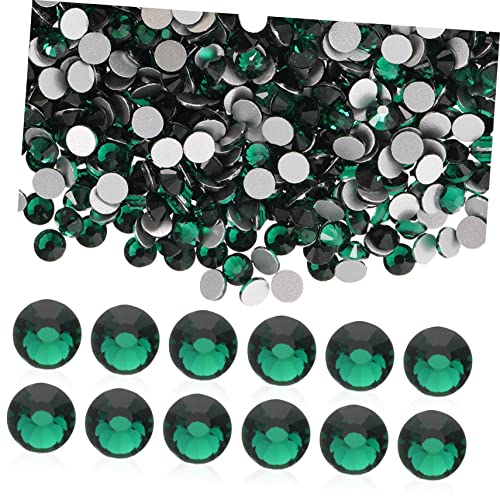 OATIPHO 1440 Stück Diy Strass Dekorative Nail Art Ornamente Glasflachrücken Strass für Nägel und Handyhüllen Nail Art Zubehör für Design von OATIPHO