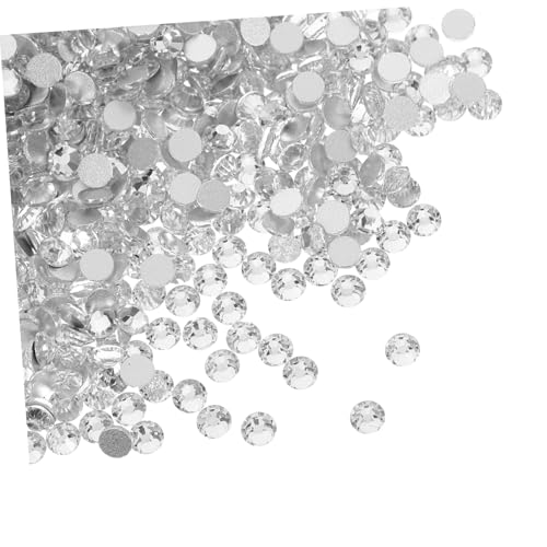 OATIPHO 1440 Stück Strasssteine Rund Flach Rückseite Kristallglas Steine für DIY Basteln Nagelkunst Kleidung Schuhdekoration Langlebig und Strahlend OATIPHO 1440 Stück Strasssteine Rund Flach Rückseite Kristallglas Steine für DIY Basteln Nagelkunst Kleidung Schuhdekoration Langlebig und Strahlend von OATIPHO