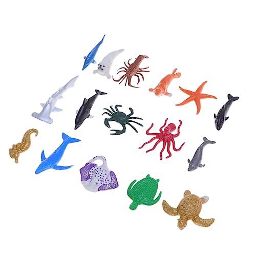 OATIPHO Meerestierfiguren 16st Spielzeuge Dekoration PVC-Spielzeug Schmücken Tier Mini-Tierfiguren von OATIPHO