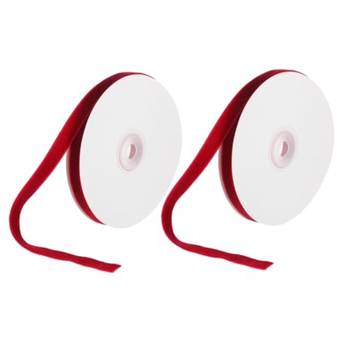 OATIPHO 2 Rollen DIY Geschenkband Samtige Dekorationsbänder für Hochzeitssträuße Geschenkverpackungen und Bastelprojekte OATIPHO 2 Rollen DIY Geschenkband Samtige Dekorationsbänder für Hochzeitssträuße Geschenkverpackungen und Bastelprojekte von OATIPHO
