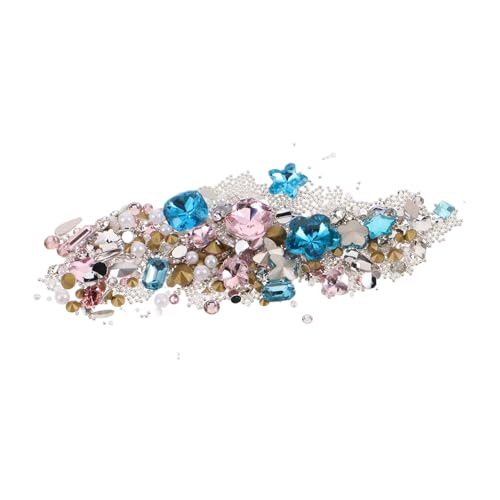 OATIPHO 2 Sätze Glitter Nail Jewels Set mit Flatback Rhinestones in Herz Schmetterling und Rechteck Ultra Glänzende Nail Art Dekorationen für Mädchen DIY Maniküre Zubehör OATIPHO 2 Sätze Glitter Nail Jewels Set mit Flatback Rhinestones in Herz Schmetterling und Rechteck Ultra Glänzende Nail Art Dekorationen für Mädchen DIY Maniküre Zubehör von OATIPHO