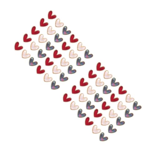 OATIPHO 2 Sätze Herzförmige Nageldekorationen Einzigartige Maniküre Accessoires Für Diy Nagelkunst Design Für Nägel Charmante Nail Art Für 30 Stück * 2 von OATIPHO