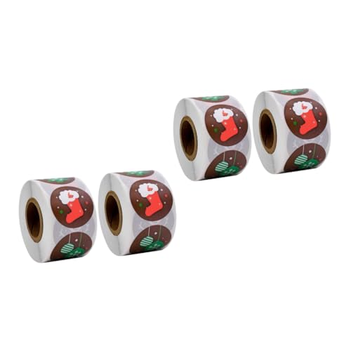 OATIPHO 2 Sätze Weihnachtsaufkleberspielzeug Weihnachtsfensteraufkleber Weihnachtsgeschenk-tags Vinyl Etiketten Aufkleber Szene Groß Kupferplattenaufkleber 2 Rollen * 2 OATIPHO 2 Sätze Weihnachtsaufkleberspielzeug Weihnachtsfensteraufkleber Weihnachtsgeschenk-tags Vinyl Etiketten Aufkleber Szene Groß Kupferplattenaufkleber 2 Rollen * 2 von OATIPHO